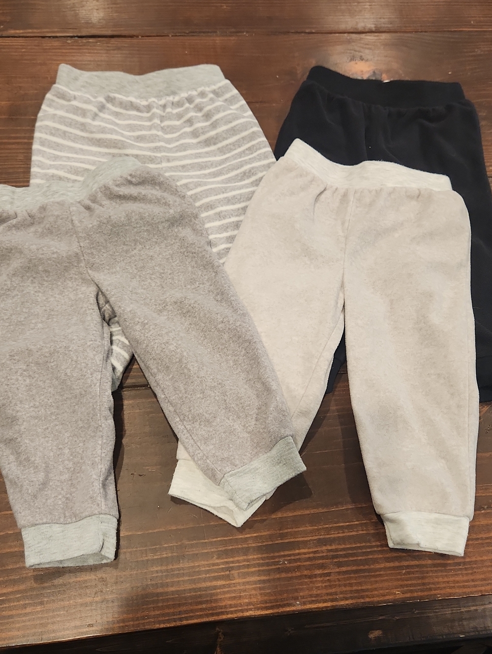 Carter's Baby Jogger Pants - Gray, Light Gray, Navy